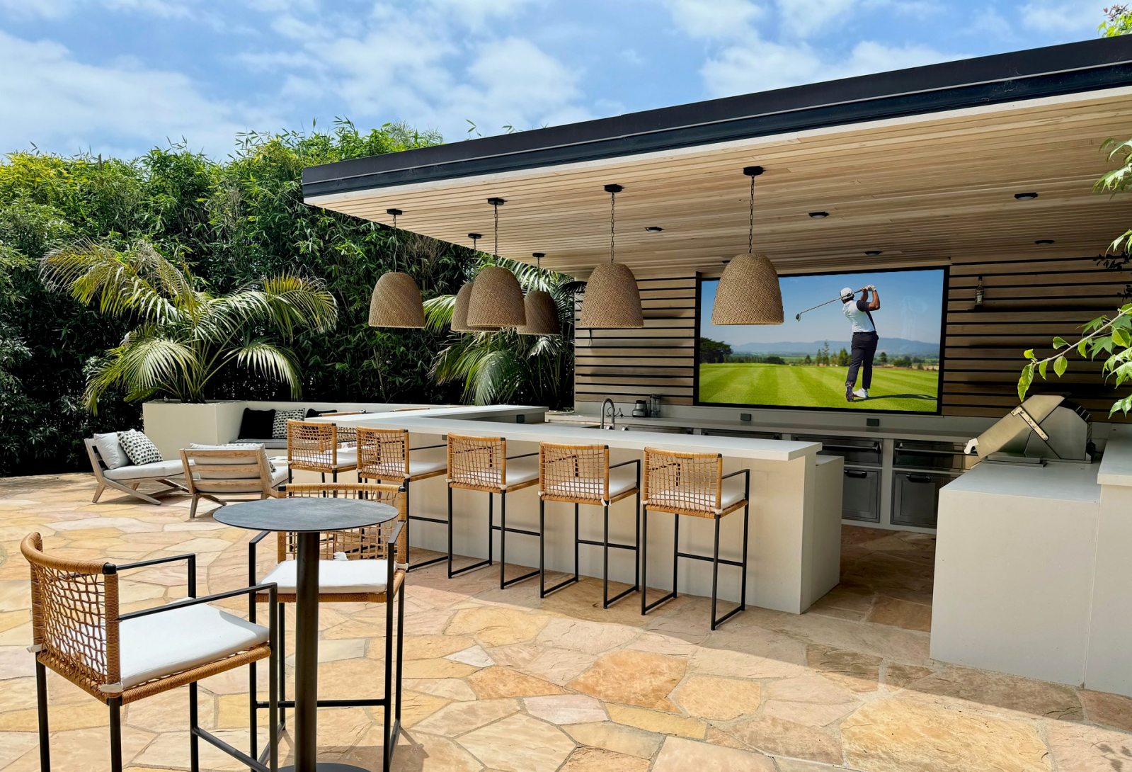 Bowers & Wilkins system installed by Firebird AV in Santa Barbara