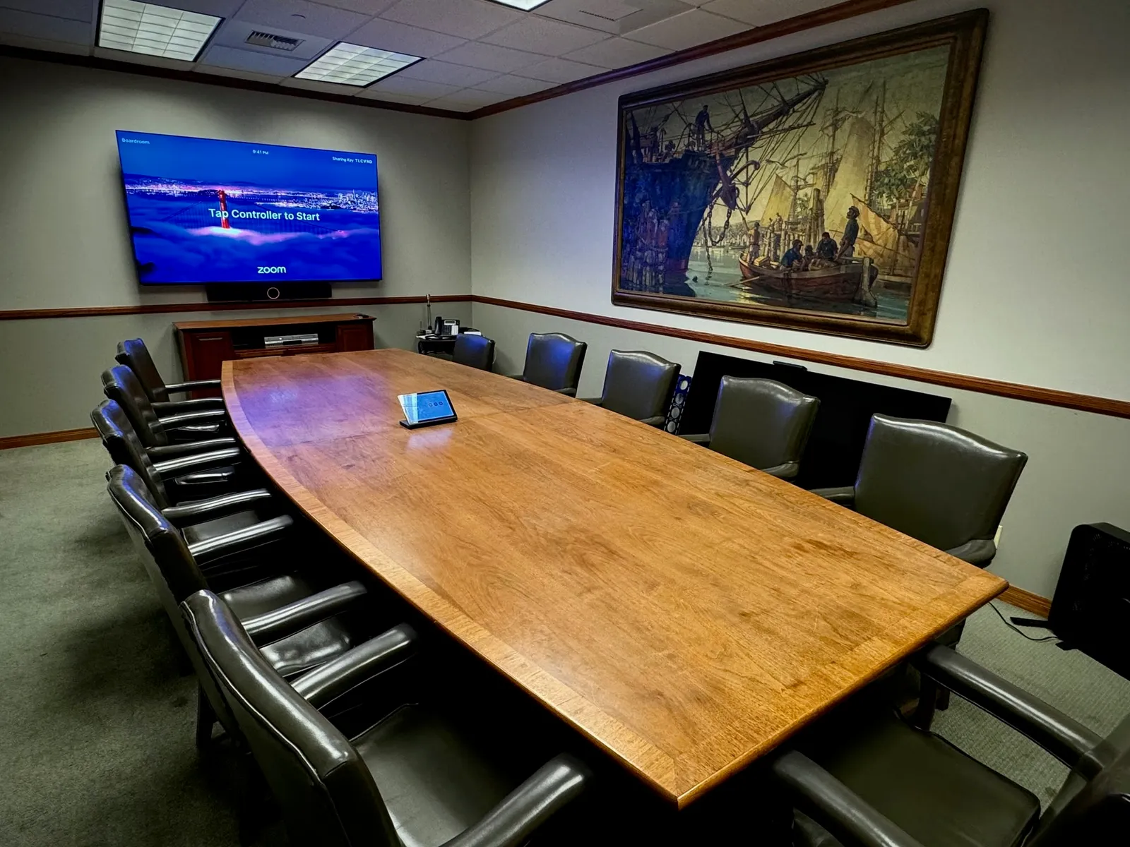 Commercial AV installation by Firebird AV in Santa Barbara