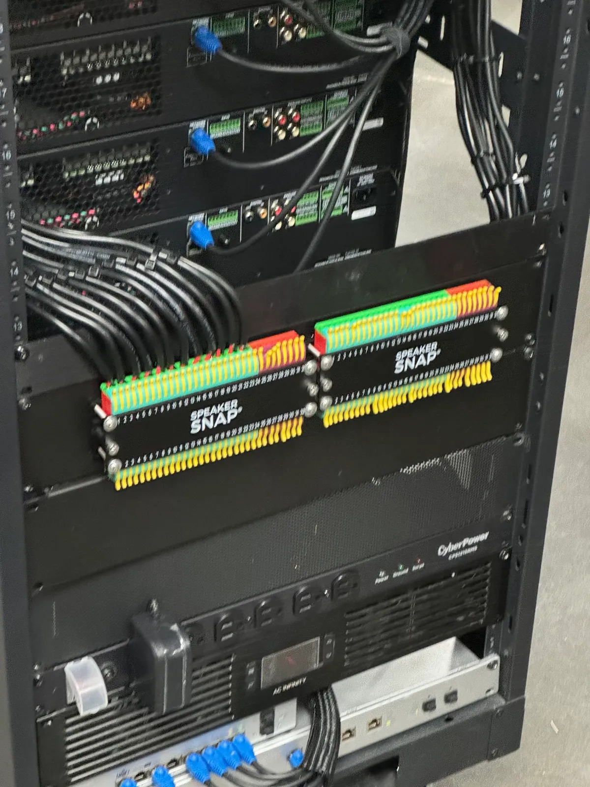 Wiring & Infrastructure installation by Firebird AV in Santa Barbara